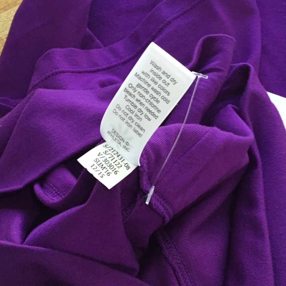 NEW WITH TAGS Athleta Fold Purple Skirt - Picture 2 of 6